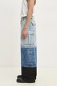 VETEMENTS jeansy Deconstructed Triple Cargo UA66PA510N niebieski SS25
