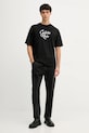 United Colors of Benetton jeansy 49BTUE01M czarny AW25
