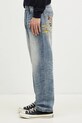 Дънки Billionaire Boys Club Duck Embroidered Denim Pant B24426 син SS25