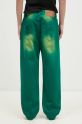 Odzież Billionaire Boys Club jeansy Garment Dyed Denim Pant B24427 zielony