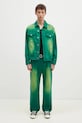Джинсы Billionaire Boys Club Garment Dyed Denim Pant B24427 зелёный