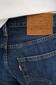Levi's jeansy z domieszką lnu 555 RELAXED STRAIGHT granatowy 000LO.0011