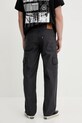 Odzież Levi's spodnie bawełniane 568 LOOSE STRT CARGO 000LP.0003 szary