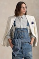 Джинсовий комбінезон Polo Ralph Lauren 710963271 блакитний