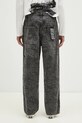 Odzież KSUBI jeansy Maxx Stencil Stitch MPS25DJ011 czarny
