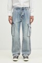 KSUBI jeansy Riot niebieski MPS25PA008