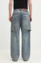 Odzież Andersson Bell jeansy Embroidery Wrap apa782m niebieski