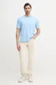 Calvin Klein Jeans jeans con aggiunta di lino J30J327539 beige SS25