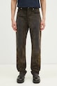 Helmut Lang jeansy Mid Rise Slim.Flock1 zielony O09DM202