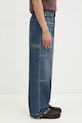 Helmut Lang jeansy Carpenter Jean.Bkly1 niebieski O10DM203