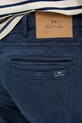 Kalhoty s příměsí lnu PS Paul Smith námořnická modř M2R.393Z.P22319