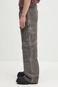 Τζιν παντελόνι Rick Owens DRKSHDW Double Cargo DU01E3361.DCF γκρί SS25