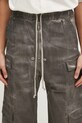 Nohavice Rick Owens Double Cargo Jumbo Belas sivá DU01E3398.SCF