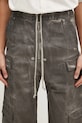 Штани Rick Owens Double Cargo Jumbo Belas сірий DU01E3398.SCF