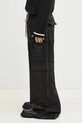 Штани Rick Owens Double Cargo Jumbo Belas DU01E3398.SCF чорний SS25