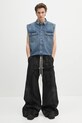 Джинси Rick Owens DRKSHDW Imbalanced Double Cargo Jumbo Belas DU01E3375.DCF чорний
