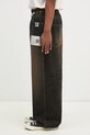 Maison MIHARA YASUHIRO jeans Amateur Sewn Wide Jeans A14PT023 black SS25