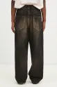 Одяг Джинси Maison MIHARA YASUHIRO Amateur Sewn Wide Jeans A14PT023 чорний