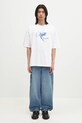 Dickies jeansy Madison Baggy Fit Denim Rinsed Blue W/ Fade DK0A4YECK211 niebieski
