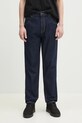 Τζιν παντελόνι Dickies Houston Denim Rinsed σκούρο μπλε DK0A4XFLRIN1