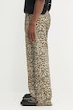 Дънки RHUDE Leopard Drop-Crotch RHSS25PA05012 кафяв SS25