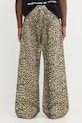 Дрехи Дънки RHUDE Leopard Drop-Crotch RHSS25PA05012 кафяв