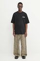Дънки RHUDE Leopard Drop-Crotch кафяв RHSS25PA05012