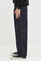 Džíny Carhartt WIP OG Single Knee Pant I034871.102 námořnická modř SS25