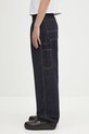Rifle Carhartt WIP OG Single Knee Pant I034871.102 tmavomodrá SS25