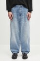 Carhartt WIP jeansy OG Single Knee Pant niebieski I034871.01UR