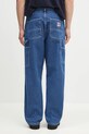 Odzież Carhartt WIP jeansy Single Knee Pant I034864.106 niebieski