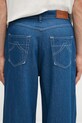 Kenzo jeansy z domieszką lnu niebieski FF55DP4196T1.DM