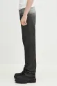 Marcelo Burlon jeansy Gradient Dnm Low Waist Pants Black White CMYA03AS25DEN0011001 czarny SS25