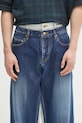 AMBUSH jeansy Denim Layered Pants niebieski 12115339