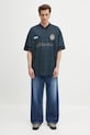 AMBUSH jeansy Denim Layered Pants 12115339 niebieski
