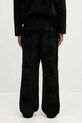 Îmbrăcăminte Needles pantaloni de bumbac String Fatigue QV190 negru