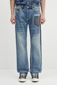 Evisu jeans 2-tone Denim w Inserted Daicock albastru 2ESHTM5JE1015