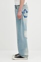 Evisu farmer Multi-Pocket Vintage Washed 2ESHTM5JE1023 kék SS25