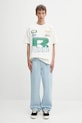Дънки Maison Kitsuné Relaxed Denim OM01105WD4009 син