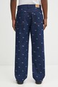 Дрехи Дънки Maison Kitsuné Relaxed Denim OM01105WD4014 тъмносин