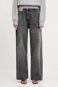 Džíny JW Anderson Twisted Workwear DT0110.PG1745.929 šedá SS25