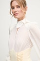 Elisabetta Franchi kombinezon biały TU03151E2