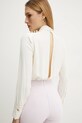 Ολόσωμη φόρμα Elisabetta Franchi TU04251E2 μπεζ