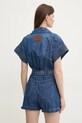 Îmbrăcăminte Elisabetta Franchi salopeta jeans TJ36I51E2 albastru