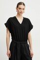Îmbrăcăminte Twinset salopeta 251LB2JBB negru