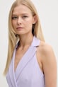 Комбінезон Patrizia Pepe 2T0077.A411 фіолетовий