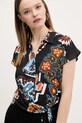 Desigual salopeta PAISLEY LACROIX negru 25SWPW20