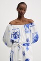 Ολόσωμη φόρμα Desigual TÁMESIS 25SWPW06 λευκό SS25