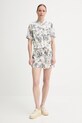 Bavlnený overal ZADIG&VOLTAIRE WWJU01039.102 béžová SS25