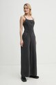 Levi's kombinezon jeansowy BUSTIER JUMPSUIT 001WC szary SS25
